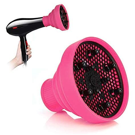 Universal Collapsible Hair Dryer Diffuser Attachment- Salon Grade tool,Lightweight Foldable ...