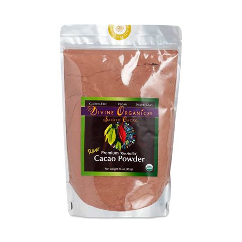 Raw Cacao Powder by Divine Organics - Thrive Market