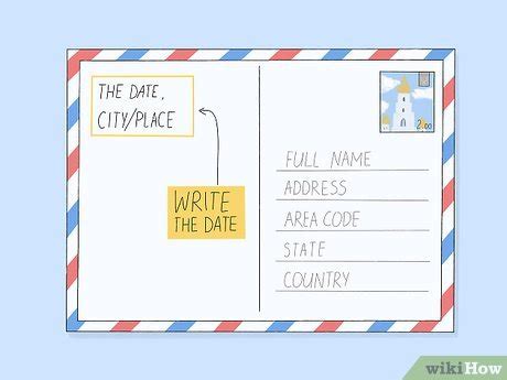 How to Write a Postcard (with Pictures) - wikiHow