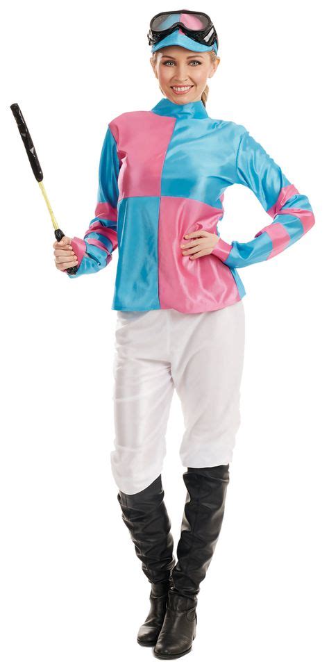 Jockey Ladies Costume (With images) | Jockey costume, Jockey fancy dress, Costumes for women