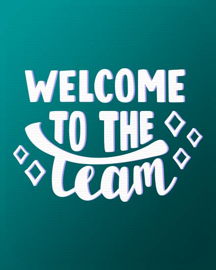 Team Welcome | Free Welcome To The Team Group Card | Free Welcome To The Team Ecards & Greetings