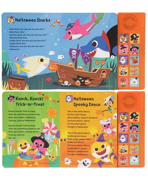 Pinkfong Baby Shark Halloween Songs Sound Book - Macy's