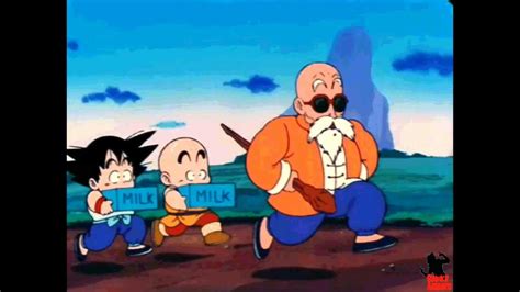 Goku And Krillin Training With Master Roshi - YouTube