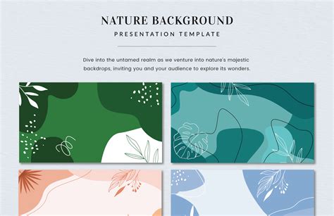 Powerpoint Presentation Nature Background