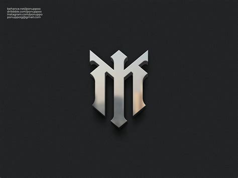 Letter M Monogram Logo by ponuppo on Dribbble