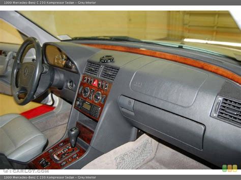 Grey Interior Dashboard for the 1999 Mercedes-Benz C 230 Kompressor Sedan #52785572 | GTCarLot.com