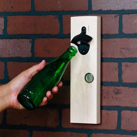 Hidden Magnet Bottle Opener | Diy bottle opener, Bottle opener diy, Magnetic bottle opener