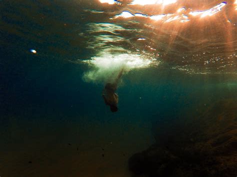 Person Swimming Underwater · Free Stock Photo