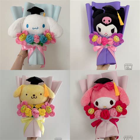 Plush Toy Bouquet (Graduation Sanrio)