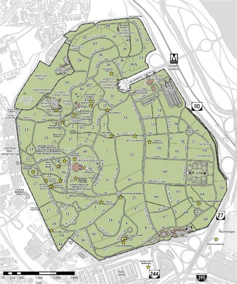 File:arlington National Cemetery Map - 2013 - Wikimedia Commons within ...