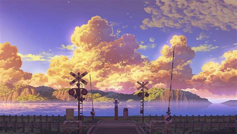 Scenery Aesthetic Scenery Anime For Laptop, anime summer pc HD ...