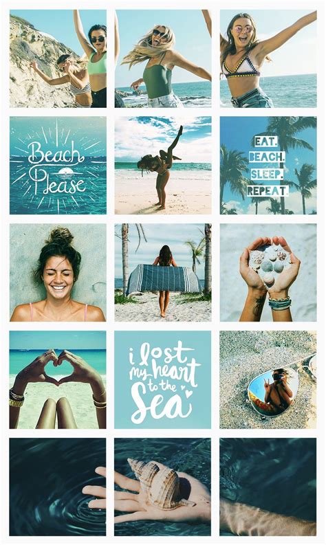 Instagram Feed Style: Beach Please by Lu Amaral Studio | Tema do ...