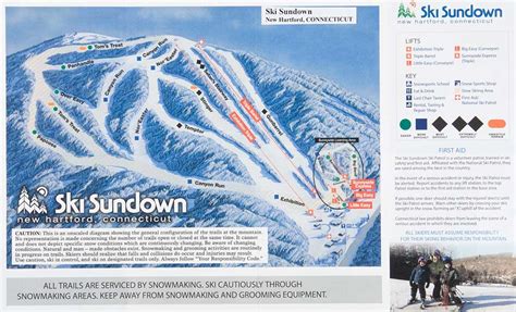 Ski Sundown Ski Area Trail Map