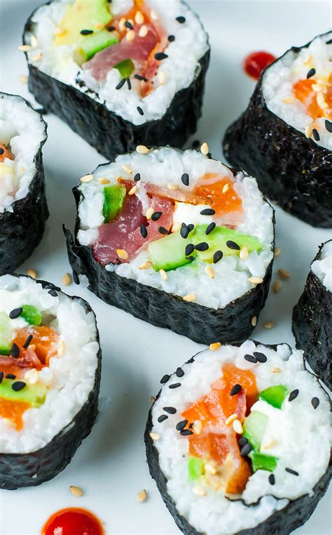 Homemade Sushi: Tips, Tricks, and Toppings! - Peas and Crayons