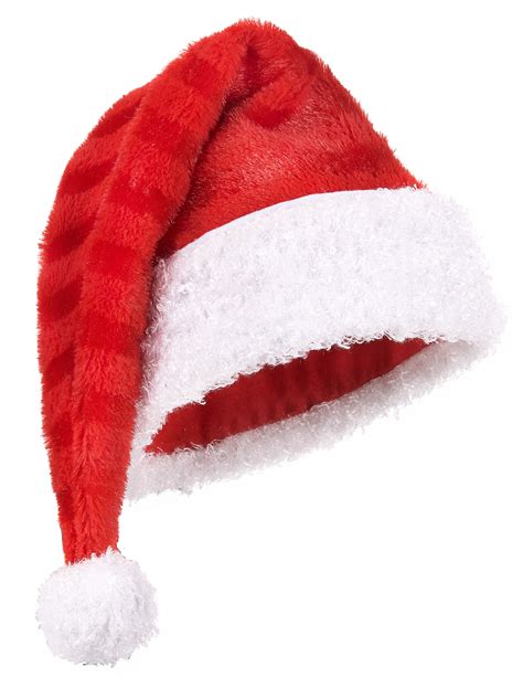 Gorro Papá Noel a rayas: Sombreros,y disfraces originales baratos - Vegaoo