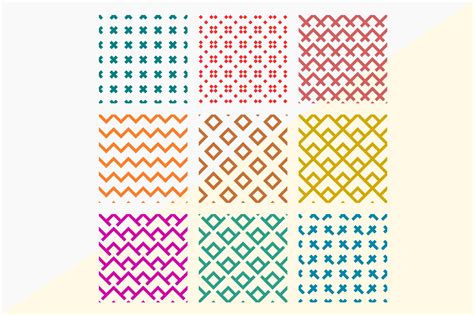 9 Seamless SVG Pattern Background (307489) | SVGs | Design Bundles