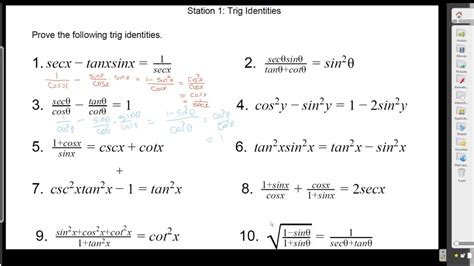 Double Angle Identities Worksheet – Englishworksheet.my.id