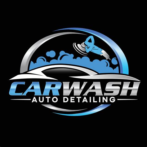 Auto mobile detailing and car wash logo design 17172091 Vector Art at ...