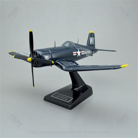 Vought F4U-4 Corsair Model Airplane. | Factory Direct Models