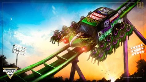 Feld Entertainment unveils concept for Monster Jam roller coaster