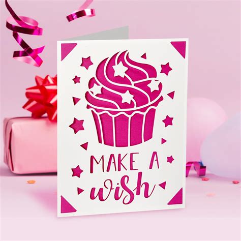 Cricut Joy Birthday Card Template SVG File Instant Download - Etsy ...