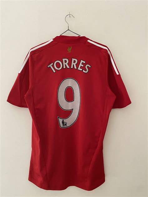 Adidas vintage adidas liverpool blokecore jersey 2008 Torres 9 rare ...