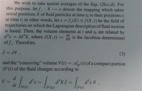 Time evolution of a Jacobian determinant