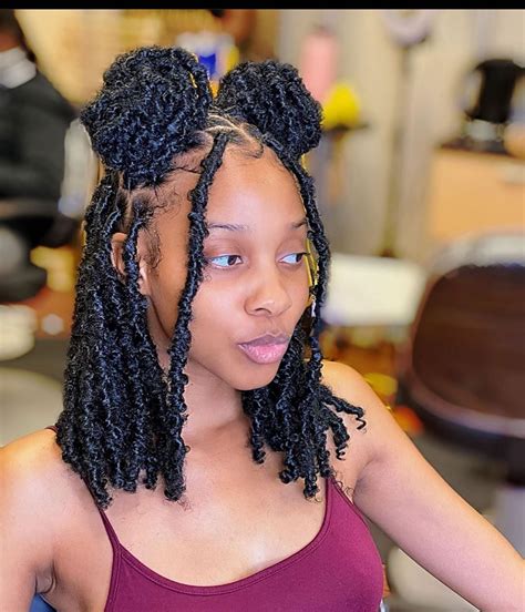 Butterfly Locs Distressed Bob Locs Faux Locs Hairstyles, Box Braids Hairstyles For Black Women ...