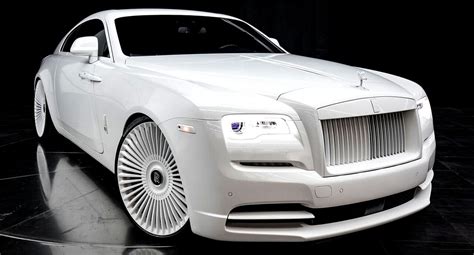 All White Rolls Royce Wraith Sitting on Forgiatos by EuroCar!