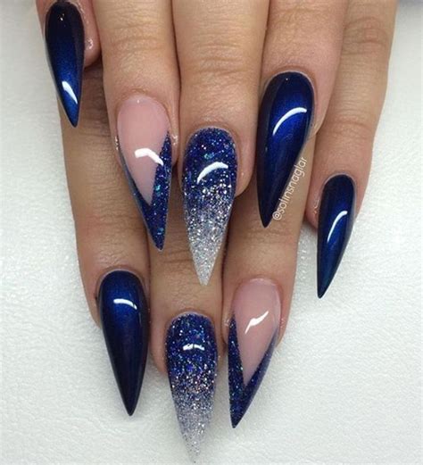 PINTEREST: LOVEMEBEAUTY85 | Blue acrylic nails, Acrylic nail designs