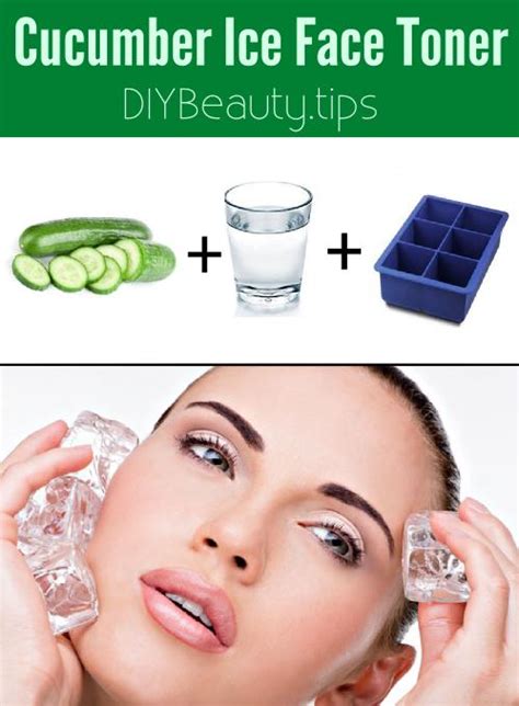 Cucumber Ice Face Toner | DIY Beauty.Tips