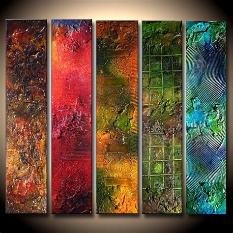 Original Large Textured Colorful Abstract Painting Modern | Etsy ...