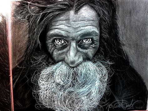 Homeless Man Fantastic Portrait by NekroGothicMaster on DeviantArt