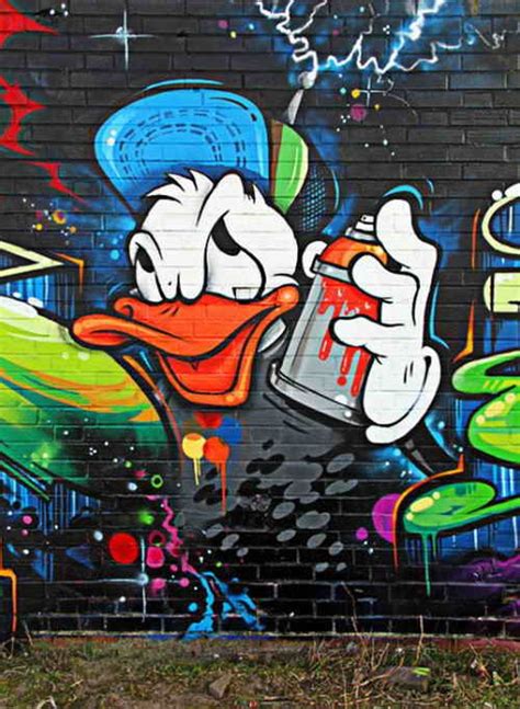 Graffiti Art Characters | ... Graffiti Graffiti Cartoon Characters Donald Duck – Graffiti ...