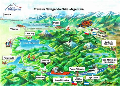 Chile Turismo Mapa