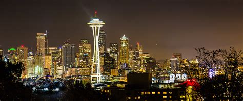 Top view photo of space needle, seattle HD wallpaper | Wallpaper Flare