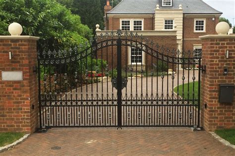 Hambledon Wrought Iron Gates | Driveway Gate | Estate Gates