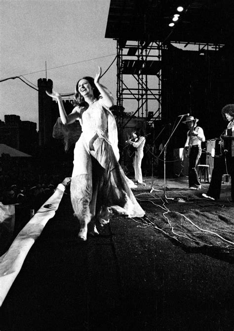 Maddy Prior of Steeleye Span performing on stage at Cardiff Castle ...