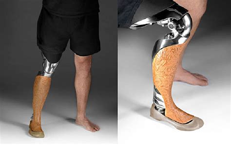 Beautiful Customized 3D-Printed Prosthetic Legs Are Made to Be Seen