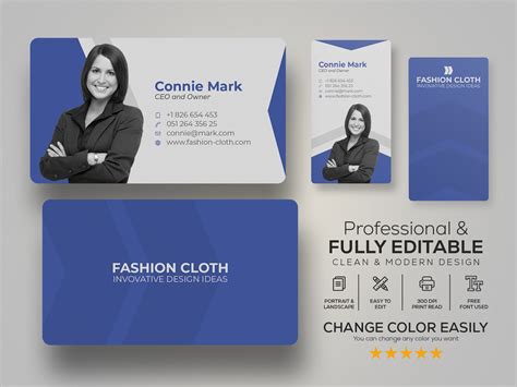 CEO Business Card by Muhammad Rizwan on Dribbble