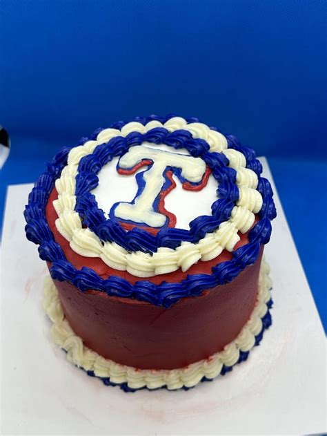 Ranger Cake : r/TexasRangers