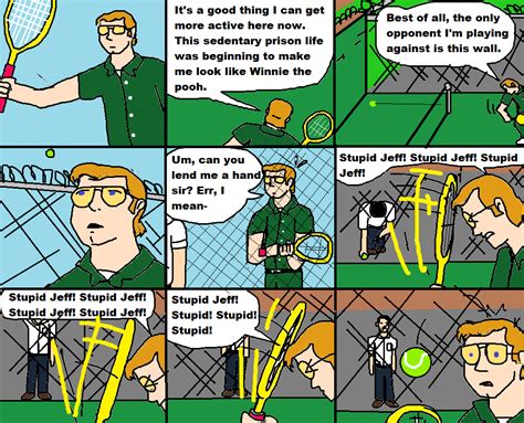 Jeffrey Dahmer playing tennis in prison by Star90skid on DeviantArt