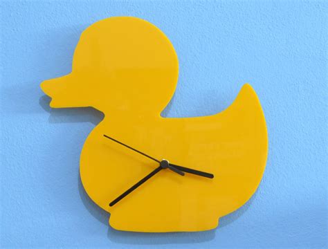 Rubber Duck Wall Clock - Etsy