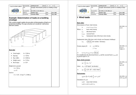 WIND Pressure Calculator Example - Title Example: Determination of ...