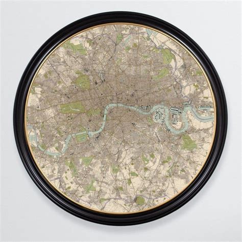 Map of London | Framed Print | 4 Sizes – Cavendish Home