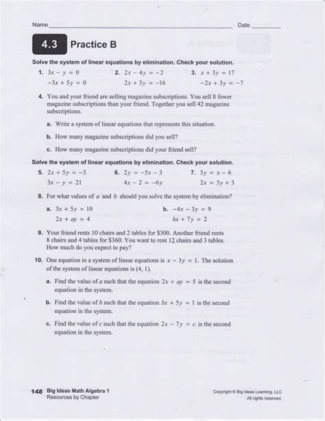 Big Ideas Math 7th Grade Answers