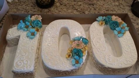 100th birthday cake (J'aime Cakes LLC) | My Work | Pinterest | Birthday ...