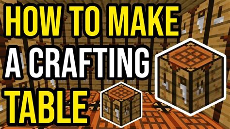 How to make a crafting table in minecraft on the xbox 160 - cubelsa