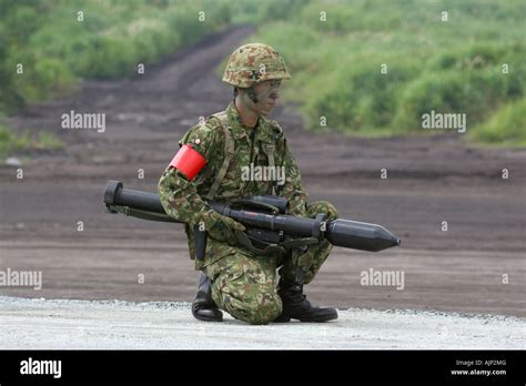 The Panzerfaust 3 Anti-tank rocket launcher of Japan Ground Self ...