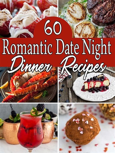 60 Recipes for a Romantic Date Night Dinner for Two Savory Holiday Recipes, Holiday Recipes ...